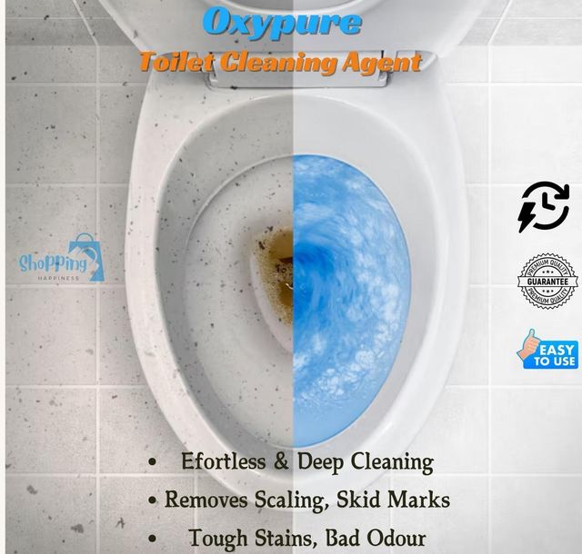 Toilet Cleaning Powder – Removes Yellow Stains & Bad Odour (Pack of 2)