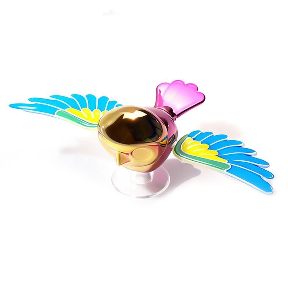 Moving Wind Swinging Bird Wings for Car Side Mirror – Decorative Flying Bird (Pack of 2)