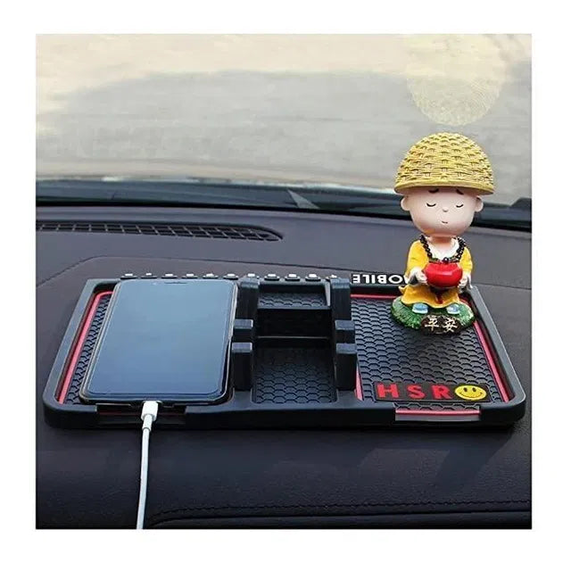 Universal Car Dashboard Mobile Holder | Anti-Slip Silicone Phone Mount | MoolCart