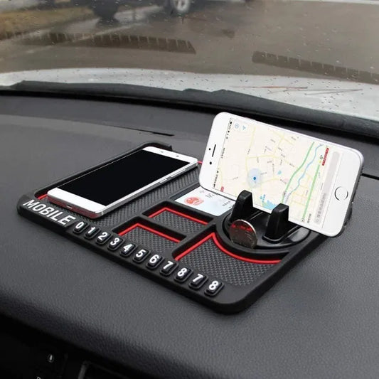 Universal Car Dashboard Mobile Holder | Anti-Slip Silicone Phone Mount | MoolCart